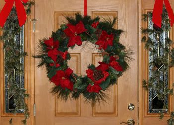 Make a  home-grown Christmas wreath