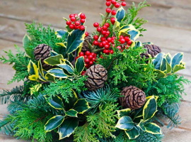 Fresh Christmas Posies