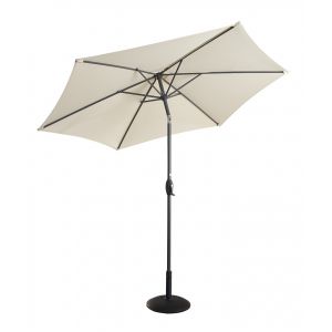 Hartman Balearic Market Parasol Dove Grey