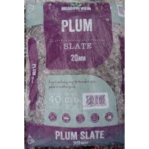 Meadow View plum slate 20mm