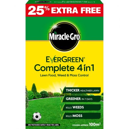 Miracle-Gro EverGreen Complete 4 in 1 2.8kg + 25%