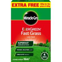 Miracle-Gro EverGreen Fast Grass Lawn Seed 480g