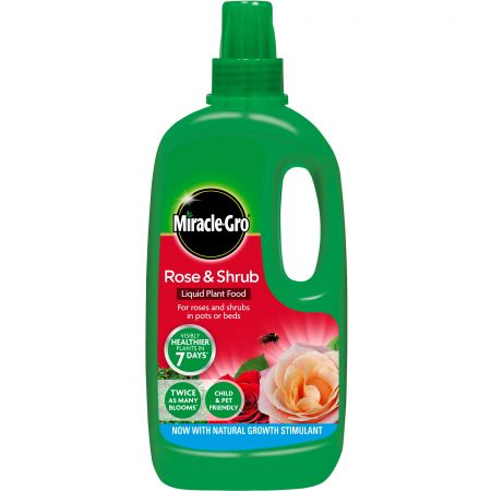 Miracle-Gro Rose & Shrub Concentrated Liquid Plant Food 1ltr - image 2