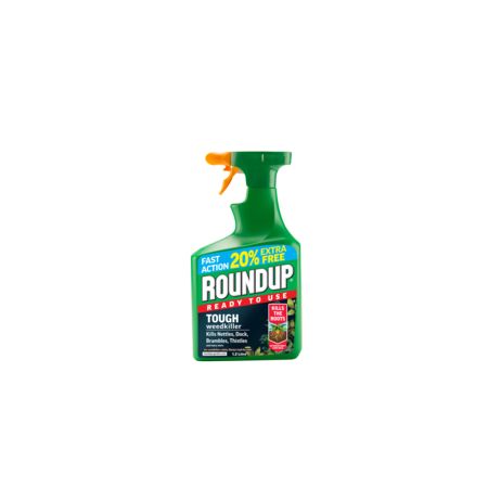 Roundup Ultra Tough Weedkiller RTU 1ltr +20% - image 1