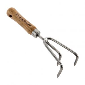 Stainless Steel Garden Life Hand 3 Prong Cultivator