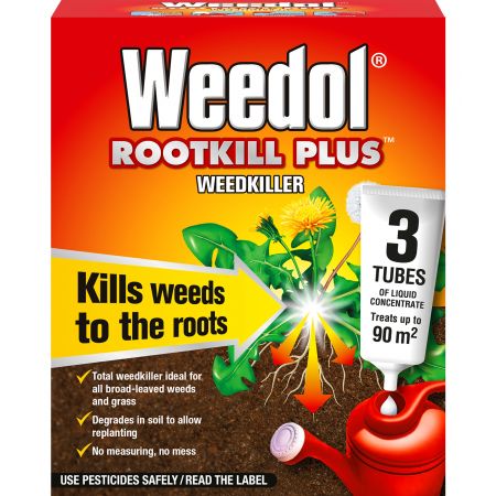 Weedol Rootkill Plus Concentrate 3 Tubes x 25ml - image 1